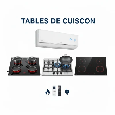 Tables de cuisson